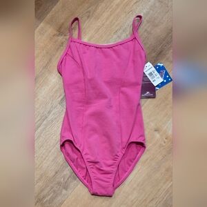 Motionwear Pink Cotton Lycra Leotard - M (066)